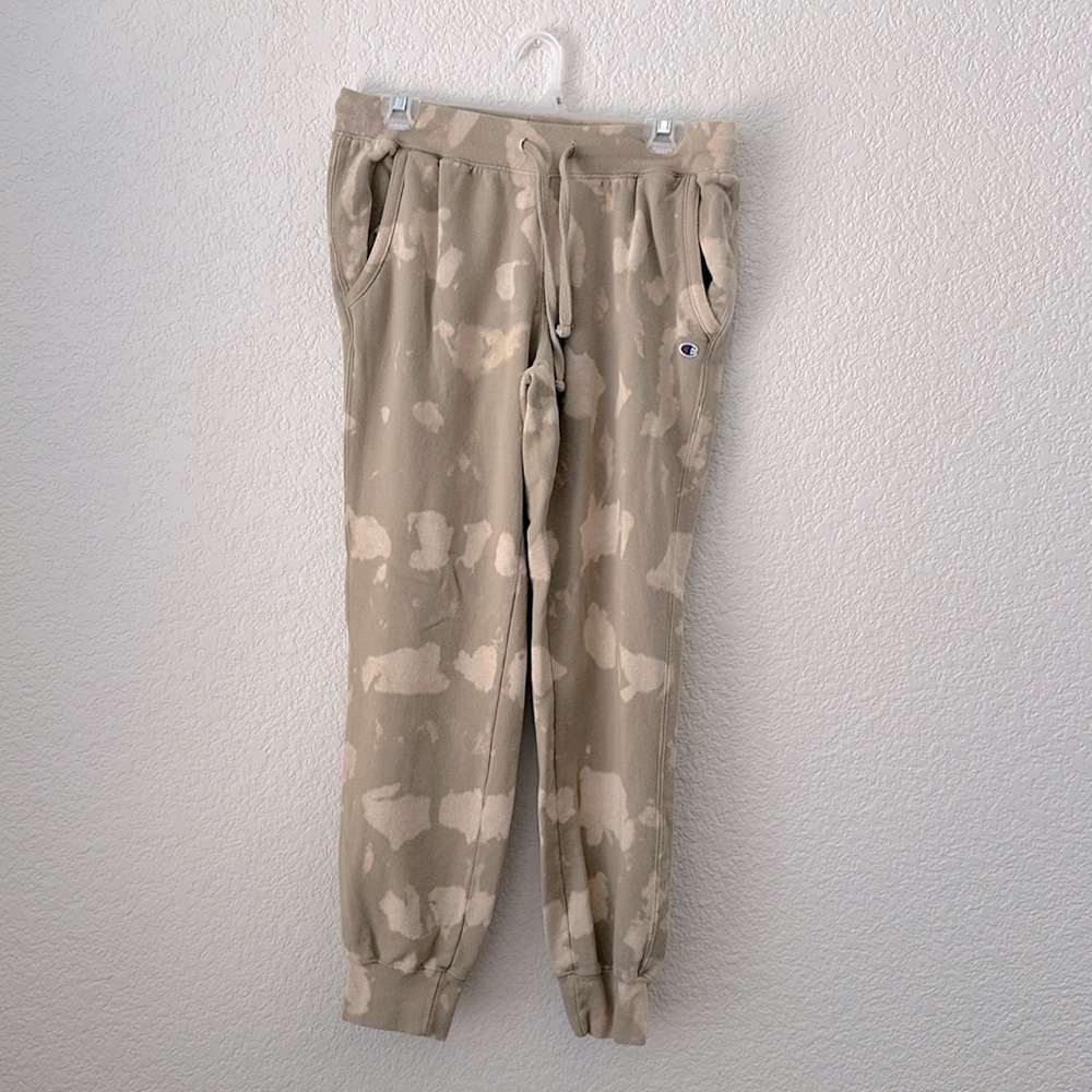 CHAMPION Brown Tie Dye Joggers Size S